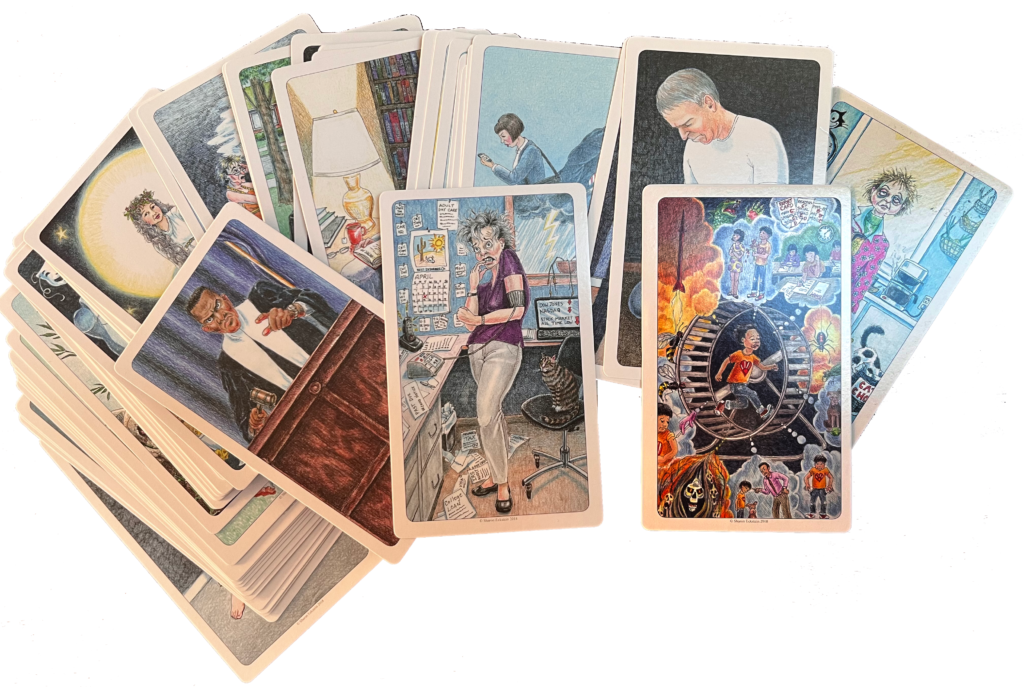 Inner Active Cards - Le jeu de carte qui aide à identifier les parts en nous de Sharon Sargent Eckstein & Backwoods Press